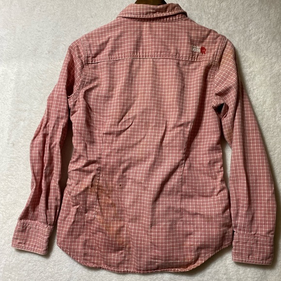 Arians women’s flame resistant button up shirt red size medium - Picture 5 of 7